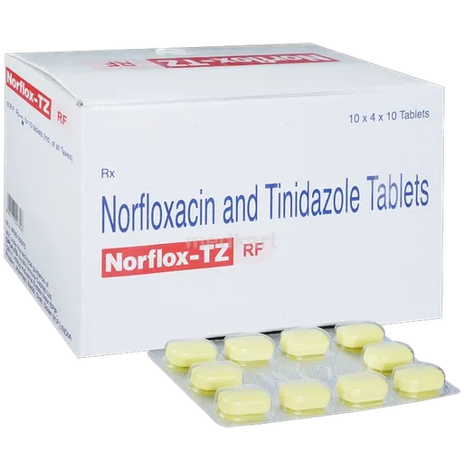 norflox tz rf tablet 10's